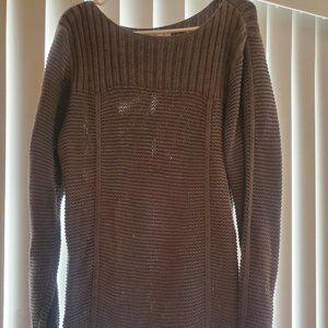 Women's Slate Gray Tunic Sweater
